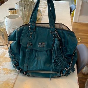 Coach Madison Brynne Leather Satchel